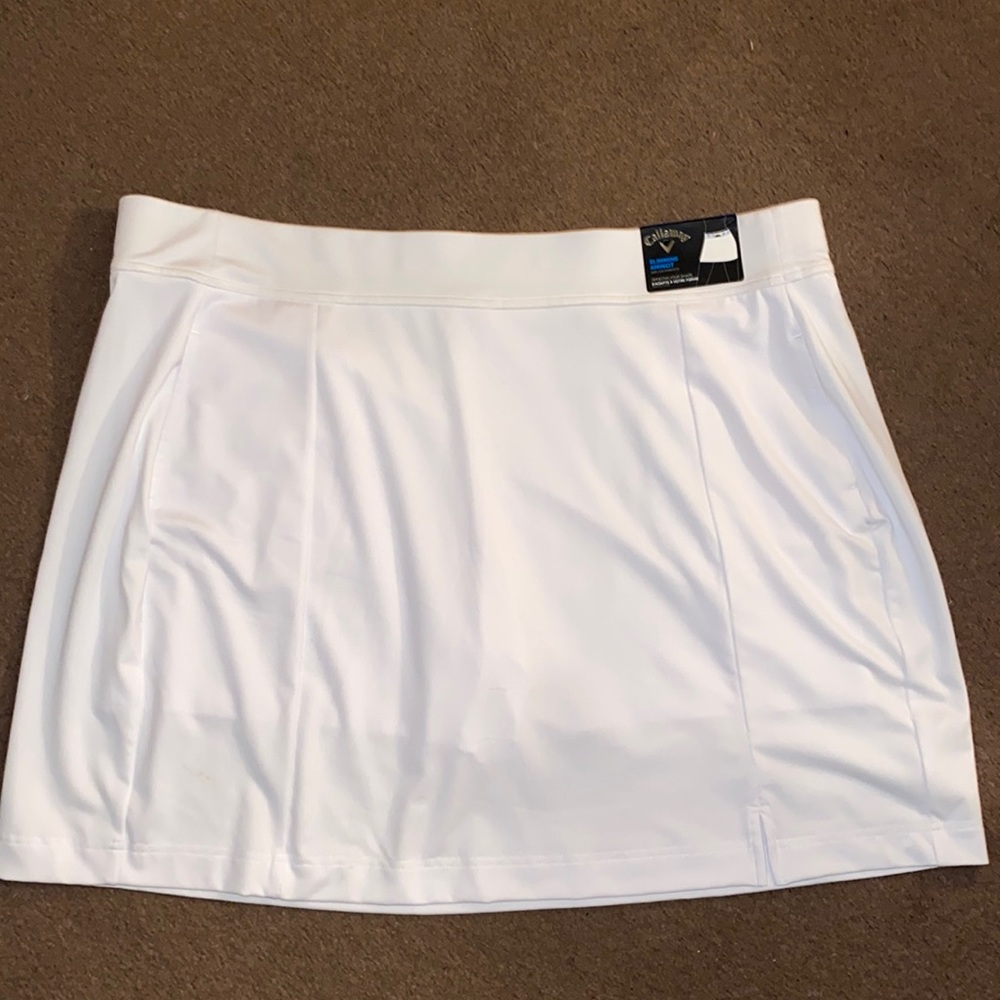 White Callaway Skort
